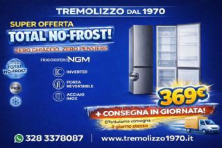 FRIGO NGM COMBINATO NO FROST INOX